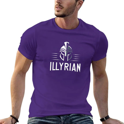 Illyrian Themed Logo III T-Shirt animal print for boys heavyweights big and tall t shirts for men
