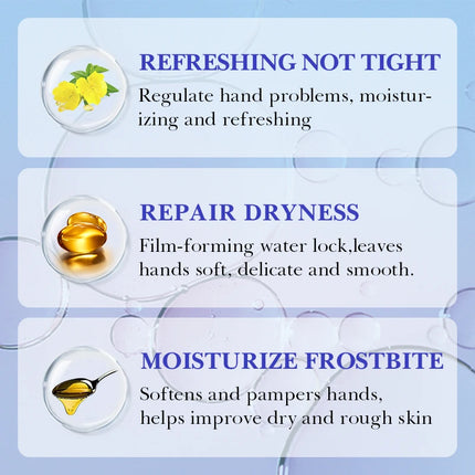 Vitamin E Nourishing Hand Cream Wrinkle Remover Exfoliating Anti-aging Repair Hand Lotion Whitening Moisturizer Beauty Skin Care