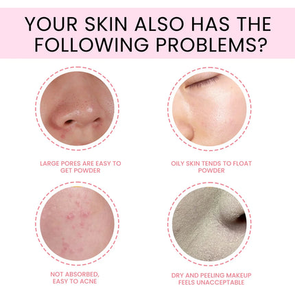 Repair CC Cream Natural Concealer Waterproof Smear-Proof Repair Whitening Skin Moisture Replenishment Liquid Foundation Makeup