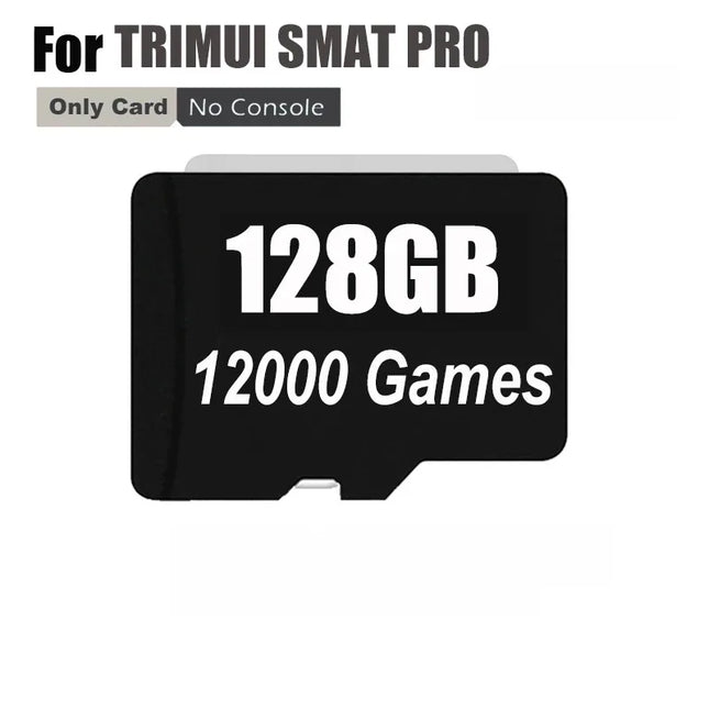 SD Card For Trimui Smart Pro Handheld Game Console 4.96''IPS Screen Linux System Joystick RGB Lighting Smartpro TF Game Card