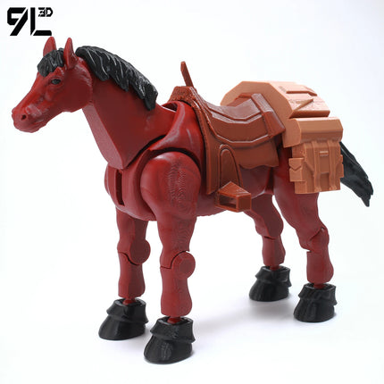 9L 3D Fantasy Warrior Character Model Horror Style Action Figure Desktop Display Collectible Toys Ornament Dummy13 Lueky13 Gifts