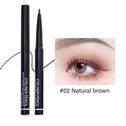 Lasting Black White Eyeliner Gel Pen Waterproof Liquid Eyeliner Pencil Quick-drying Not Blooming Eye Liner Eyes Makeup Cosmetic