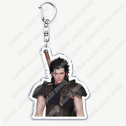 Popular Game Keychains for Accessories Key Chain Jewelry Keyrings Cloud Strife Ffvii Tifa Sephiroth Vincent Valentine Fans Gifts