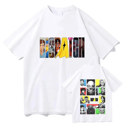 Hot Game Dispatch Peripherals Funny Graphic Print T-shirt Cotton Loose Casual Hip Hop Tees Streetwear Men Women Oversized Tops
