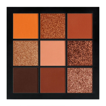 Huda Beauty 9 Color Palette Diamond Amethyst Ruby Red Gold Eye Shadow Pallete Matte Shimmer Eyeshadow Palette Glitter Makeup