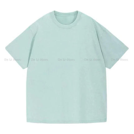 250gsm Men's Washed Vintage T-Shirts Street Hip Hop Retro Punk T Shirt Women Harajuku Casual Cotton Short Sleeve Acid Wash Tops