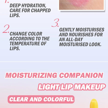 6pcs Fruit colored lipstick, nourishing lips, caring for lips, natural moisturizing lipstick, neutral adult lip care