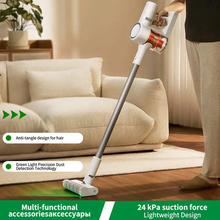 XIAOMI MIJIA Wireless Vacuum Cleaners 2 Dust Display Edition,24kPa Suction,Maximum battery life 60 min,Cordless handheld Vacuum
