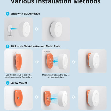 SONOFF SNZB 01P Zigbee Smart Button, Wireless Remote Control for Lights & Scenes, Single/Double/Long Press for Home Assistant