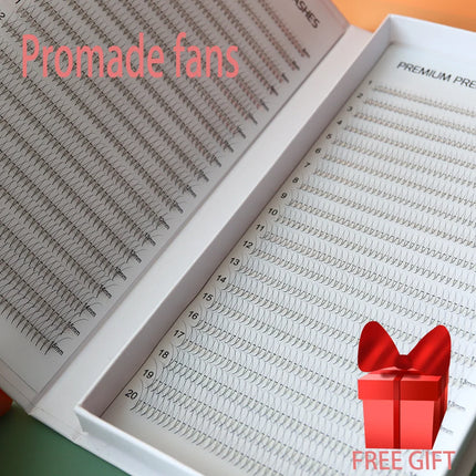 800/1600 Fans Narrow Premade Lash Tray 3D 6D 8D 10D Russian Volume Pointy Thin Base Promade  Fans Eyelash Extensions Supplier