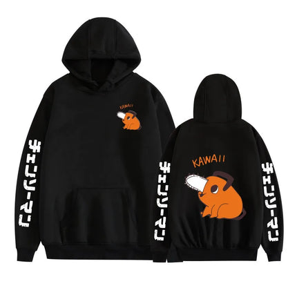 Pochita Chainsaw Men's Hoodie Fashion Long Sleeve Sportswear Casual Harajuku Street Wear Hoodie Sudaderas Top