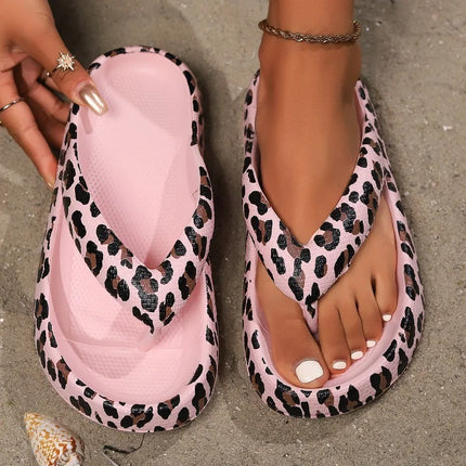 2025 Women Plaid Thong Flip Flops Summer Thick Platform Slides Ladies Non Slip Clip Toe Slippers Soft Casual Outdoor Beach Shoes