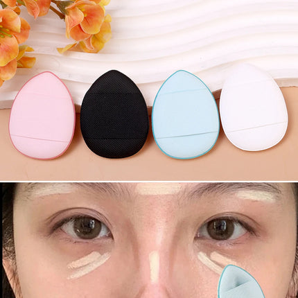 150pcs Mini Finger Puff Foundation Small Air Cushion Powder Sponge Face Concealer BB CC Cream Cosmetic Applicator Makeup Tools
