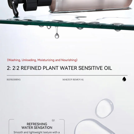 DOPA Camellia Seed Clear and Moisturizing Makeup Remover Oil Eye and Lip Makeup Remover Water deeply cleanses the face