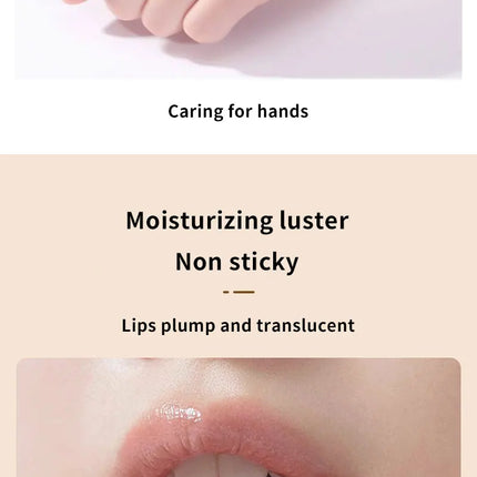 Hand Cream and Lip Balm Set - Nourishing Combo for Dry Hands & Lips