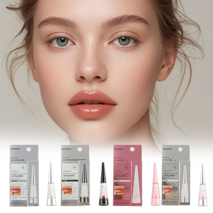 Korean Lip Plumper Oil Long-lasting Lightweight Deep Moisturizing Instant Plumping Non-greasy Lip Plumping Balm