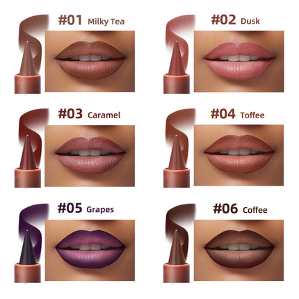 3D Lip Gloss & Lip Liner Set Hydrating Formula Define Lips Precision Application Versatile Makeup Styles Natural Finish Cosmetic