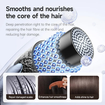 High-speed bladeless hair dryer Negative ion hair care High power, silent and quick drying, portable, suitable for home travel
