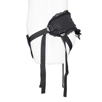 Lace Braided Wearable Strapon Penis for Lesbian G Spot Stimulator Lace Slacks Panties Strap on Dildos Pants Sex Toys for Women