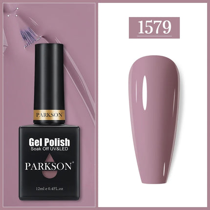 Parkson 12ML Nail Gel Polish HEMA TPO FREE Full Coverage 279 Color Gel Pigment Professional Nail Art Long Lasting Gel Varnish