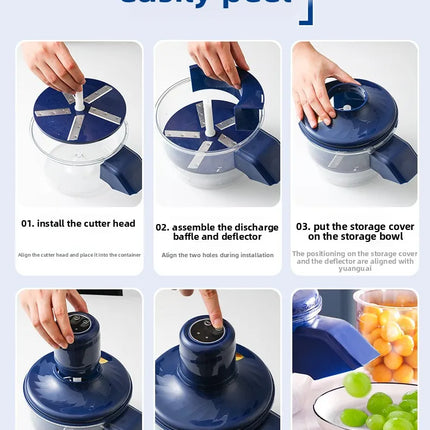 Electric Grape Peeling Machine Automatic Household Electric Fruit Peeler Qingti Peeling Machine Campeggio Pelador Patatas