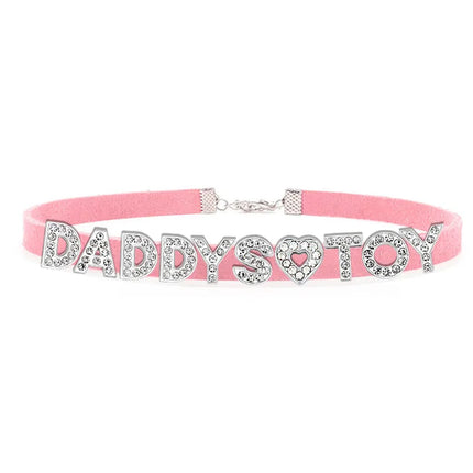 Sexy Gothic DADDYS GIRL Letters Choker Necklace Women DIY Custom Name Collar Chocker Jewelry Necklaces Customized Products Gift