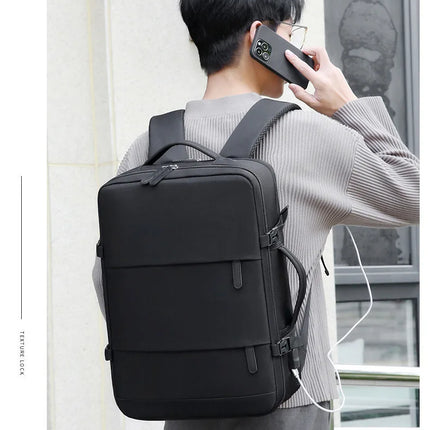 2024Men Women's Bag Large Capacity Journey Multifunction Backpack With Shoe Storage Multilayer Dry And Wet Separation Waterproof