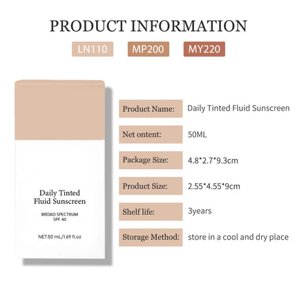 Liquid Foundation Long Lasting Full Coverage Matte Cream Makeup Concealer Natural Liquid Moisturizing Concealer for All Skin