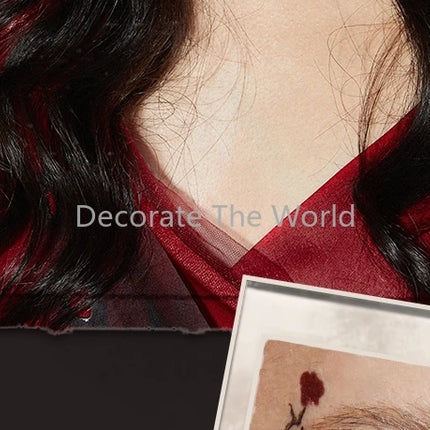 Judydoll Halloween Limited Edition Rose Codex" 15-color Eyeshadow Book Matte Earth Color Shimmer Eye Makeup Eye Glitter