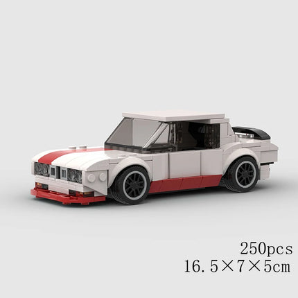 MOC Speed Sports Super Race Car Model Building Blocks DIY Bricks City Technical Rally Great Racing Vehicle Christmas Gift Toy