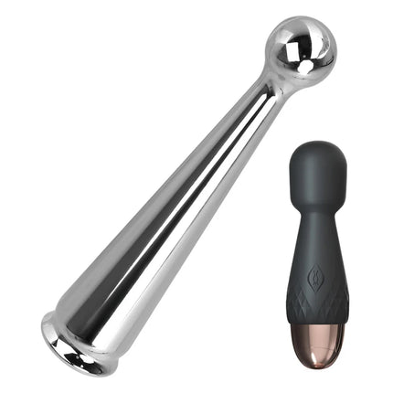 Silicone Metal Strong Vibrators for Women Nipple Clitoris Stimulator Vaginal Anal Plug Pocket Dildos Sex Toys Female Erotic Shop