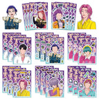random 8 pcs