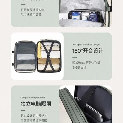New Large Capacity Bags Business Multifunctional Charging Backpacks Expandable Airplane Travel Backpack Laptop Bag Luggage Ma