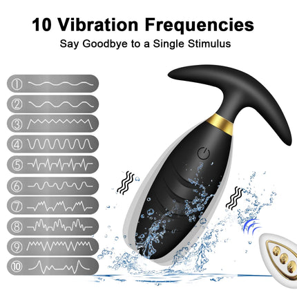 Wireless Remote Control Anal Vibrator Female Male Masturbator Prostate Massager Stimulator Butt Plug Vibrators Sex Toy for Men