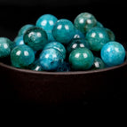 Blue Apatite Jade / 4mm 88 to 91pcs