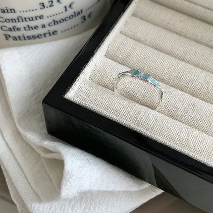 925 Sterling Silver Heart Ring / Bague Argent 925 Cœur Ajouré