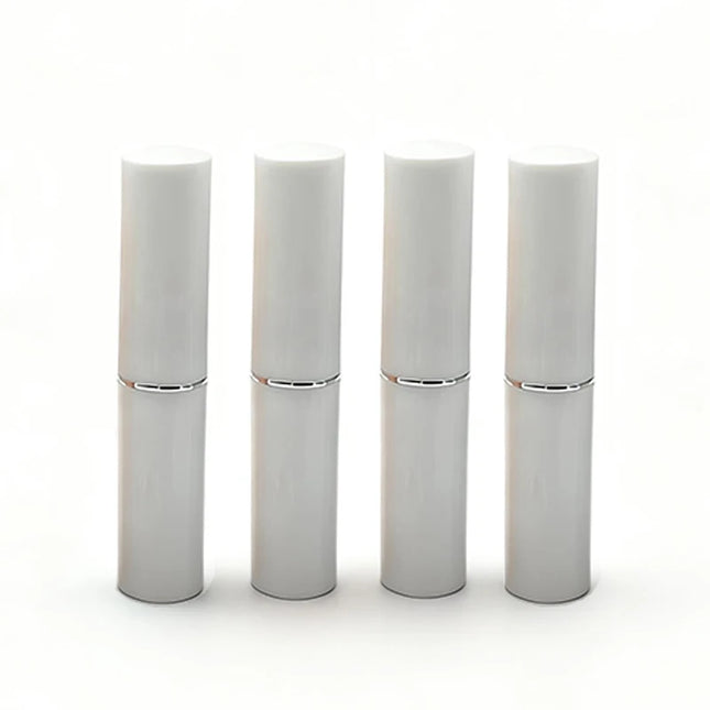 500PCS Empty lipstick tube, leak-proof twist-up lipstick container, DIY lip balm lipstick lip care,cosmetic filler (four colors)
