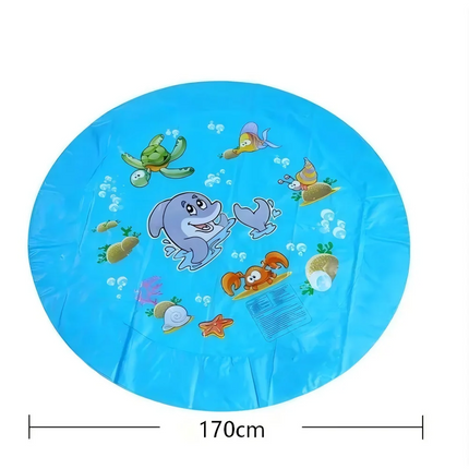 Children's Summer Outdoor Lawn Water Play Inflatable Play Water Spray Pad Children's Water Spray Pool Children's Water Spray Poo