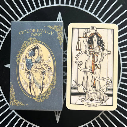 Fyodor Pavlov Tarot Cards Divination Deck English Versions Edition Oracle Board Playing Table Games For Party