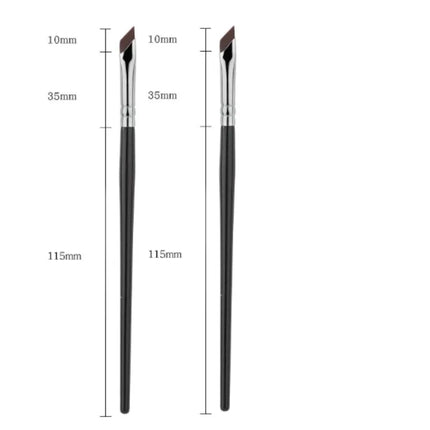 Upgrade Blade Eyeliner Brush Ultra Thin Fine Angle Flat Eyebrow Brush Liner Brow Place Makeup Brush Precise Detail Brush