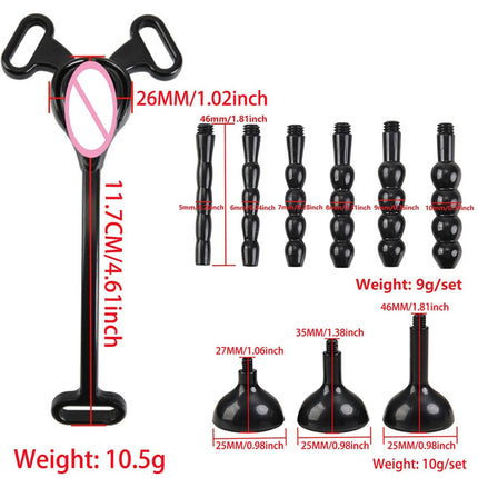 Male Penis Ring Chastity Cage Auxiliary Belt with Urethral Plug Set Anti-off Device Elastic Adjustable Rope Sex Toy Man