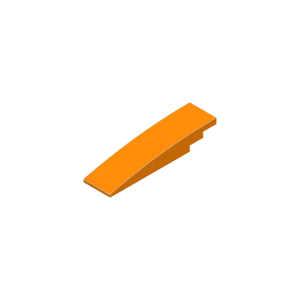 50g/17PCS  42918 Bricks Slope Curved 8 x 2 Parts No Studs Compatible MOC Building Block Adult Kids DIY Creative Toy Model