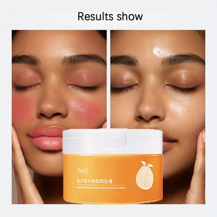 Grapefruit facial cleanser, suitable for facial cleansing cream, gentle and non irritating, gently cleanses facial makeup