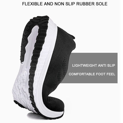 Women Casual Shoes Breathable Walking Mesh Lace Up Flat Shoes Sneakers Women Tenis Feminino Pink Black White