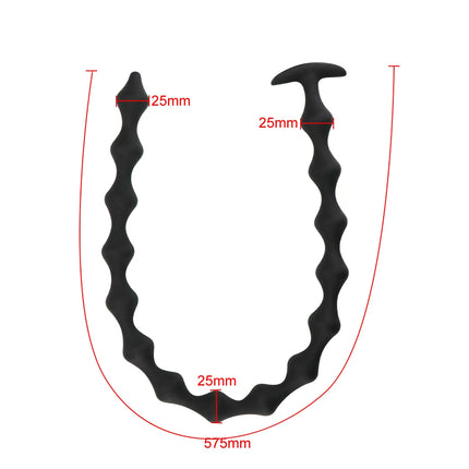 Soft Silicone Anal Plug Dildo Prostate Massage Long Butt Plug Vaginal Expansion Anus Dilator Masturbator Sex Toys For Women Men