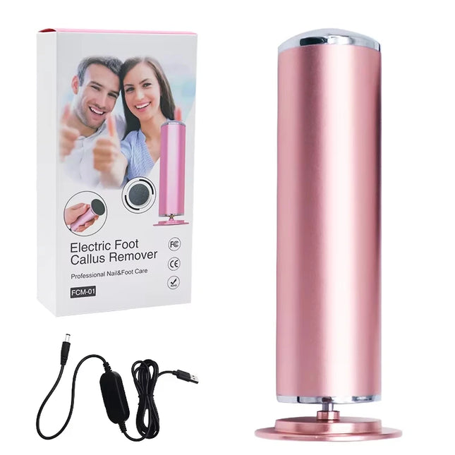 Adjustable Speed Electric Foot Grinder USB Powered Foot File Professional Callus Dead Skin Remover for Foot Care