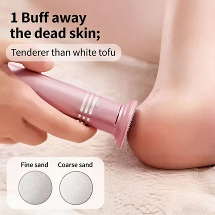 Professional Electric Callus Remover, Aluminum Body Foot Care Tool with Variable Speed for Dead Skin