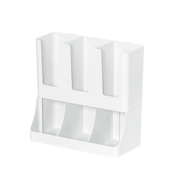 Coffee Station Organizer, Wall-mounted Coffee Bar Organizer for Countertop, Condiment and Cup Storage Organizer, Bar Accessories