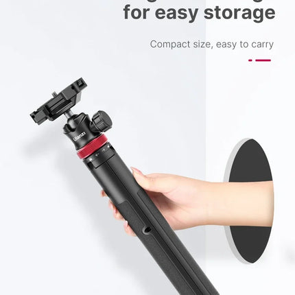 Ulanzi MT-44 1.46M Extend Selfie Stick Tripods Tripod With phone Clamp For Cameras Cellphone Samsung iPhone Huawei Xiaomi Stand