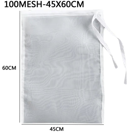 Nylon Filter Bags Vegetable Milk Strainer Sieve Drain Tea Filter Net Bag Kitchen Gadgets For Home Food Cheese Cloth Honey Sieve